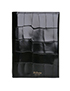 Mulberry Croc Embossed Passport Holder, front view